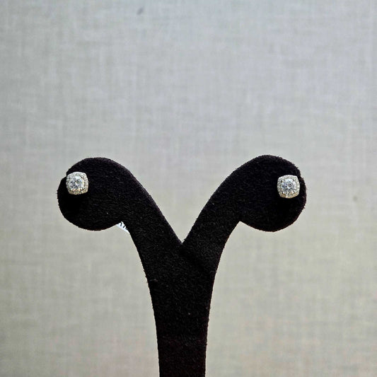 Square Halo Studs