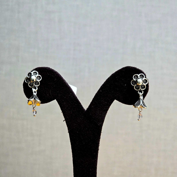 Floral Grace Jhumkas