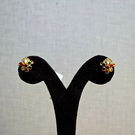 Navratna Bloom Studs