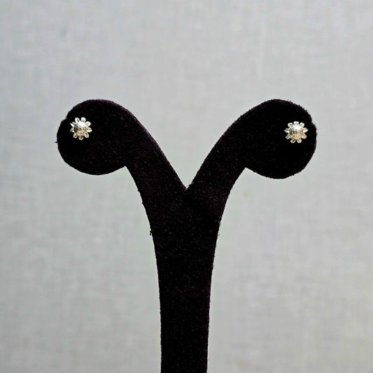 Tiny Sunflower Studs