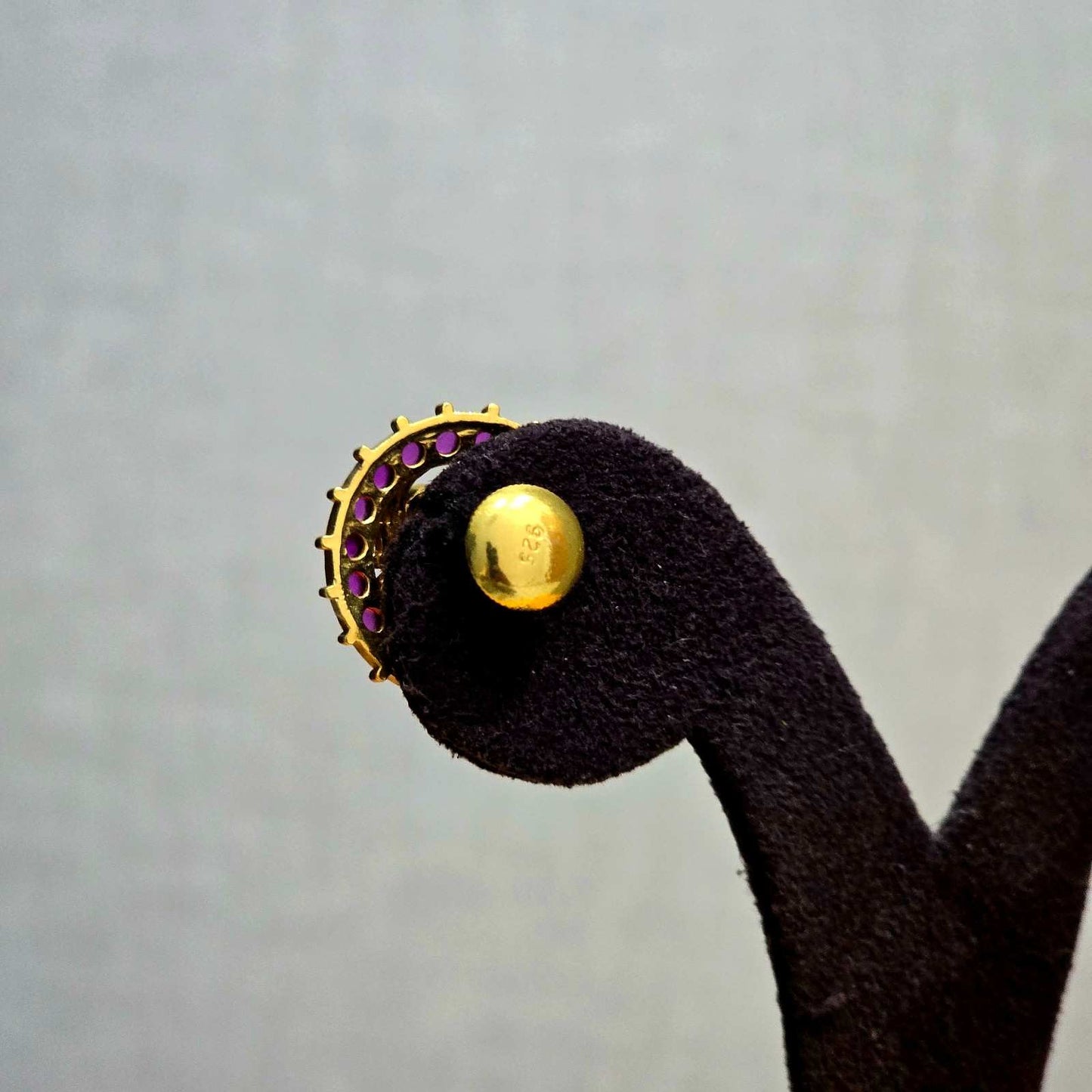 Antique Ruby Chakra Studs