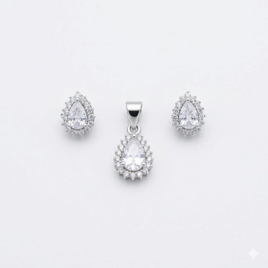 Rajkumari Teardrop Set