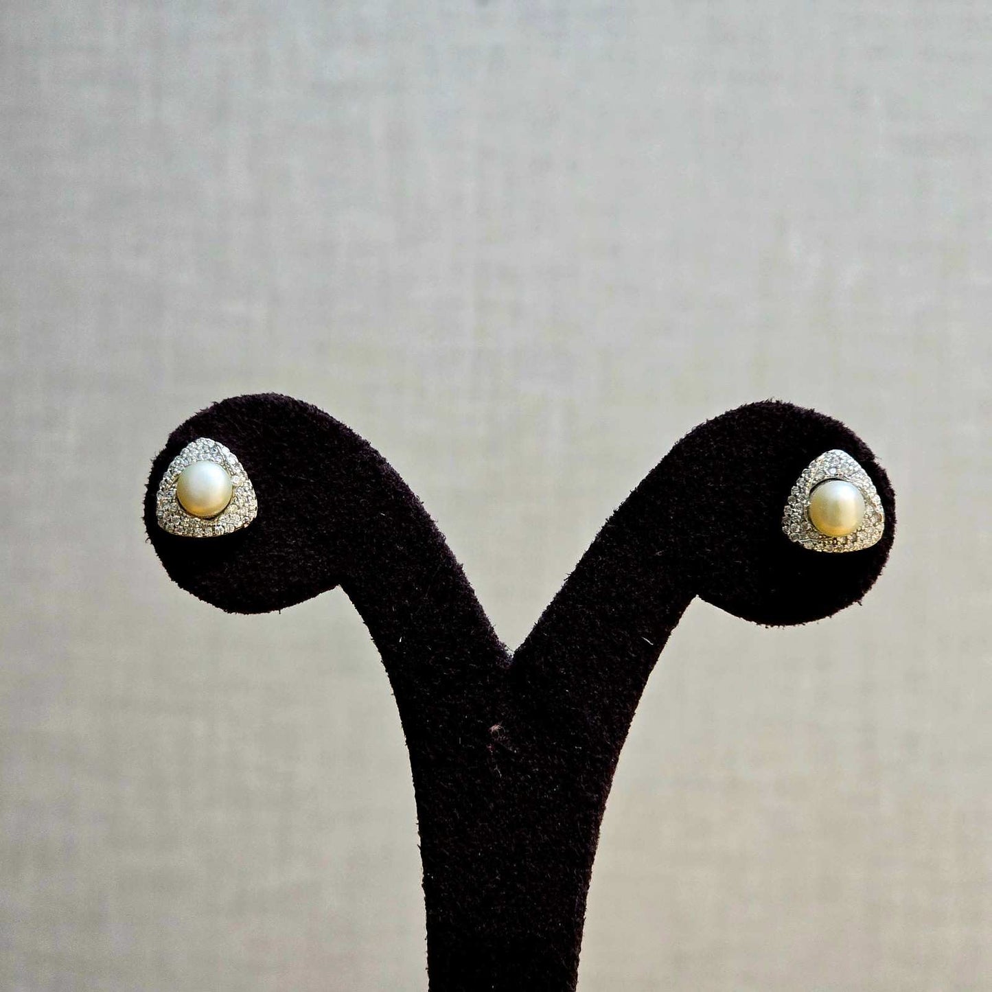 Trinity Pearl Studs
