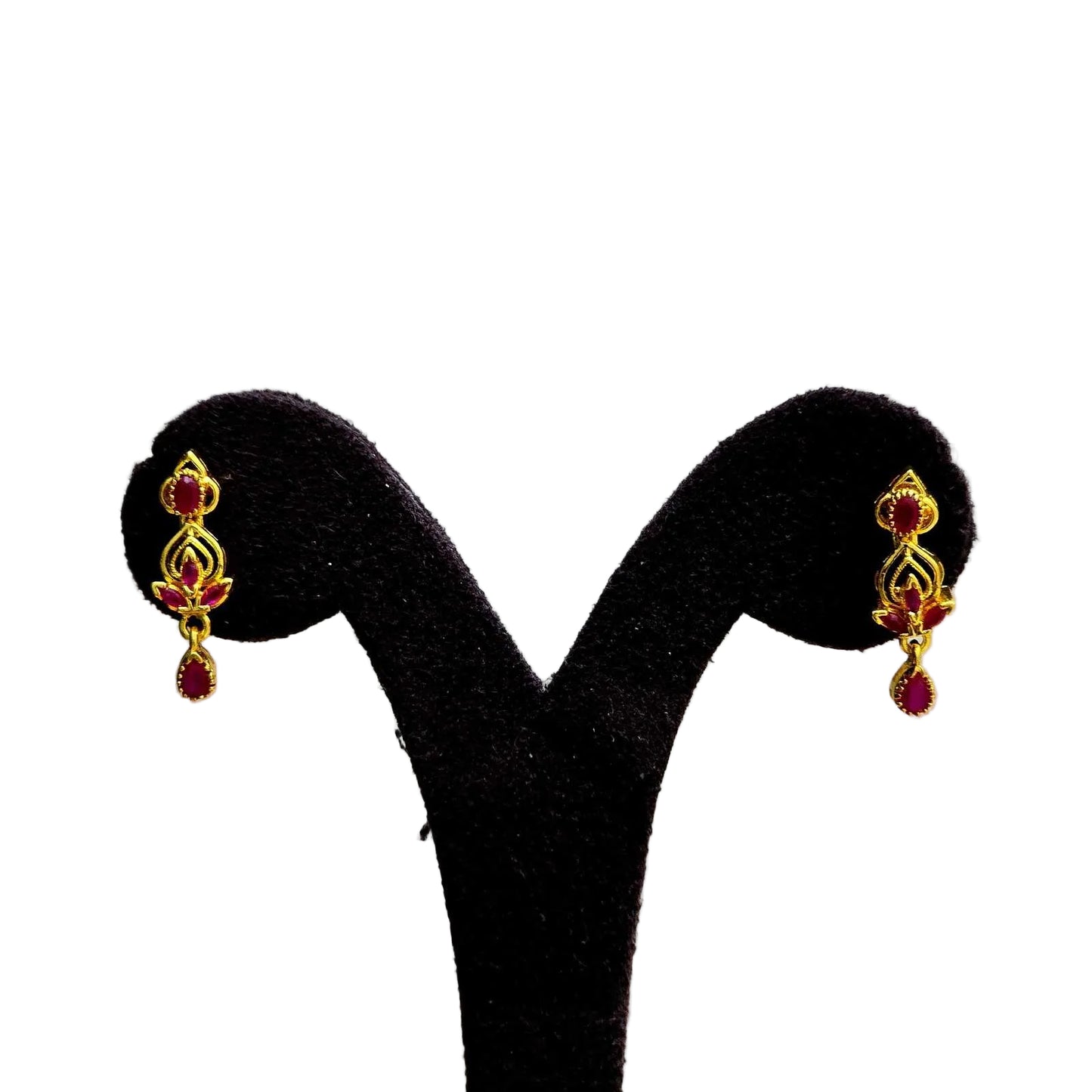 Padma Ruby Earrings