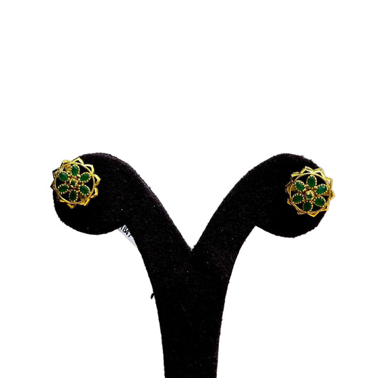 Varnika Green Studs