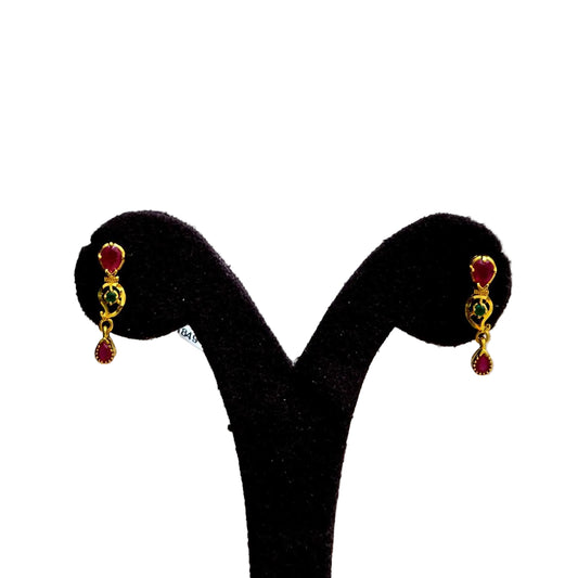 Vaishnavi Ruby Earrings