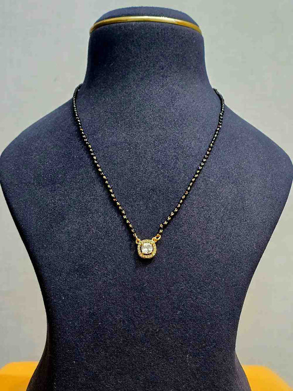 Solitaire Halo Mangalsutra