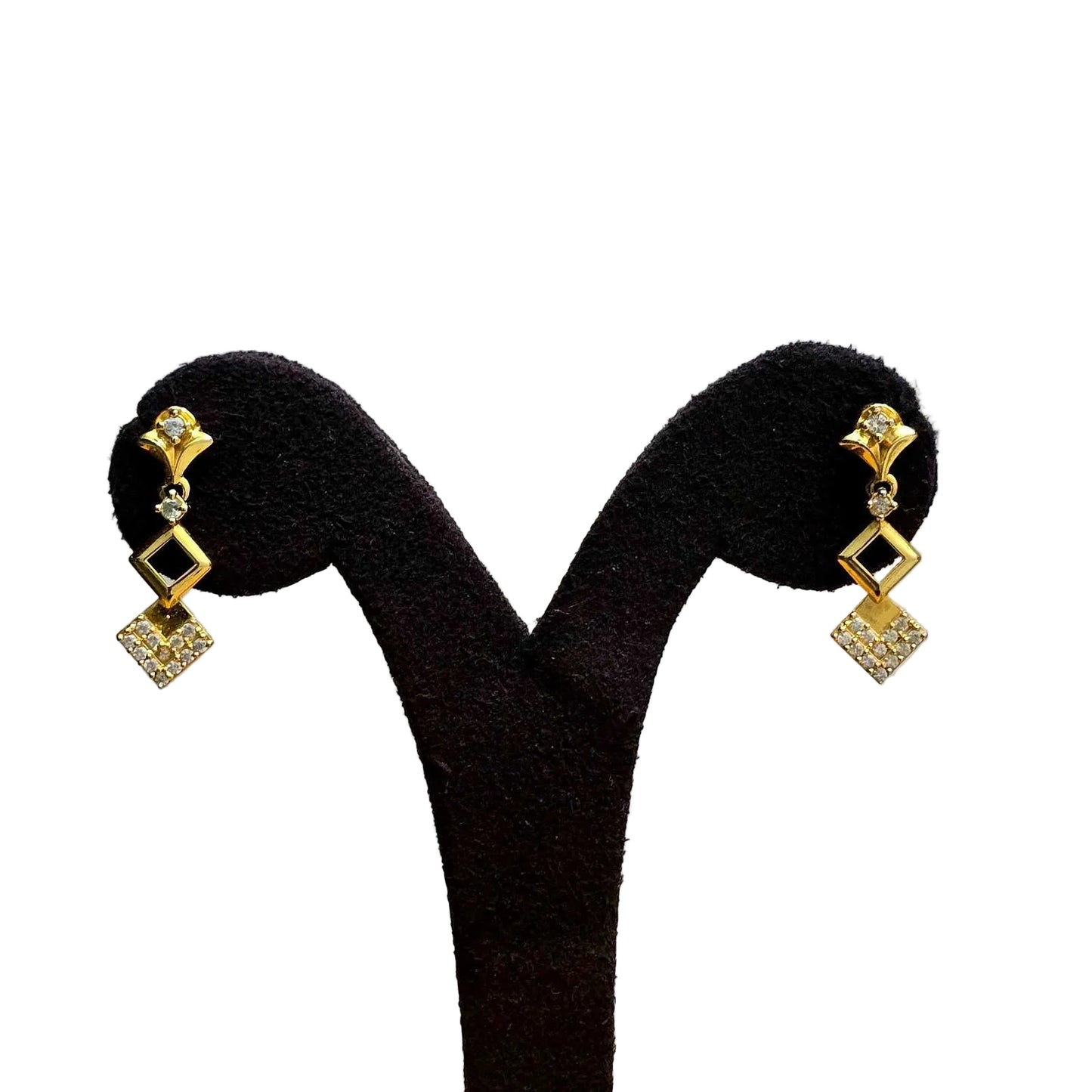 Chandrika Noir Earrings
