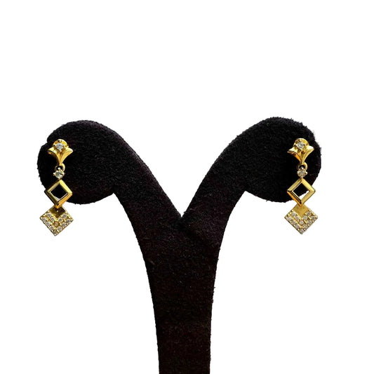 Chandrika Noir Earrings