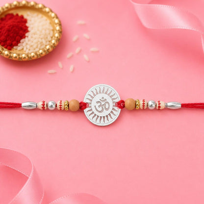 Om Round Rakhi - 2