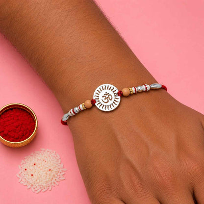 Om Round Rakhi - 2