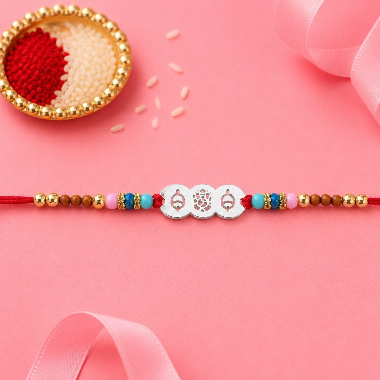 Ganesh Bell Rakhi - 1