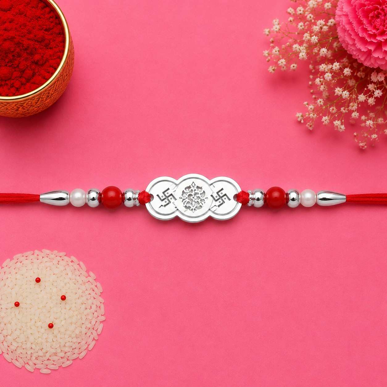 Ganesh Swastik Rakhi