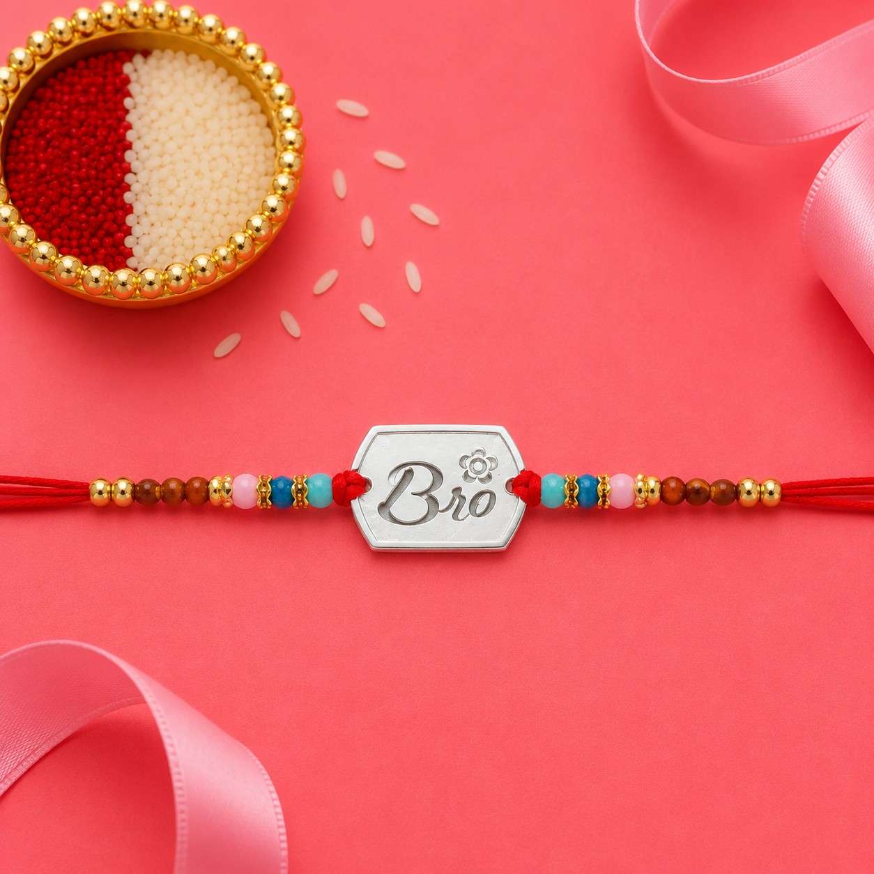 Bro Flower Rakhi