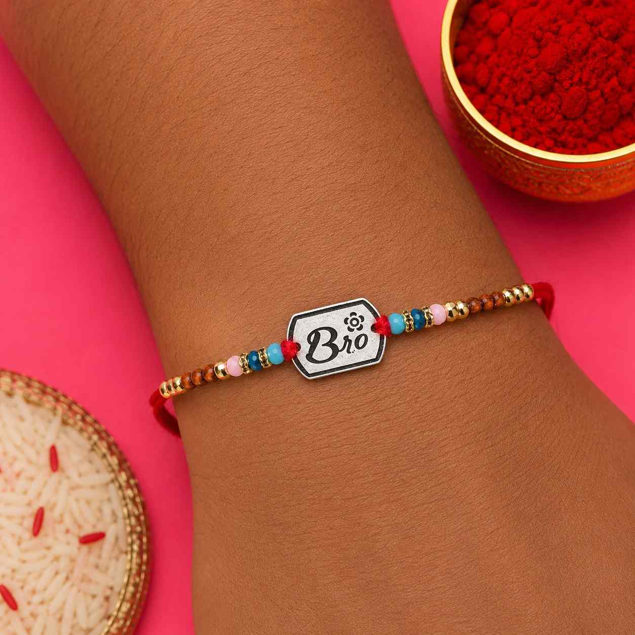 Bro Flower Rakhi