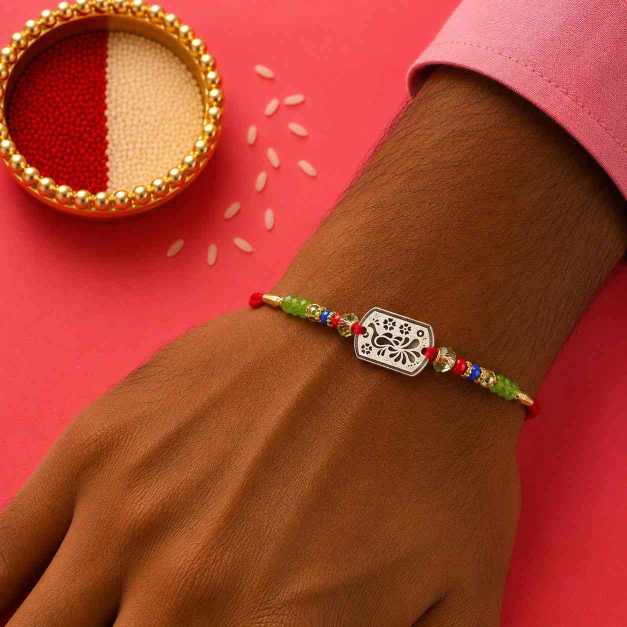 Peacock Rakhi