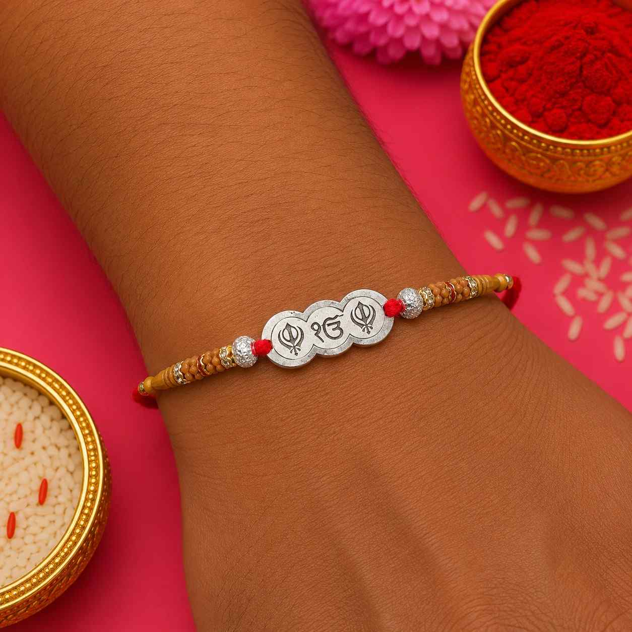 Lk Onkar Khanda Rakhi