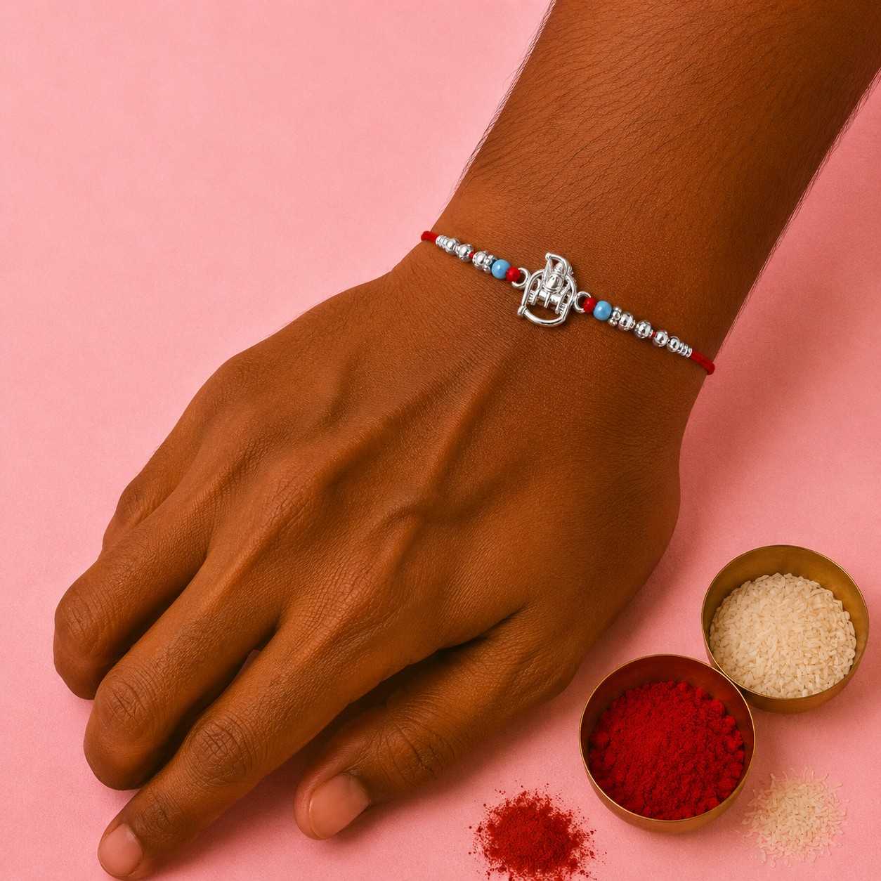 Om Damru Royal Rakhi