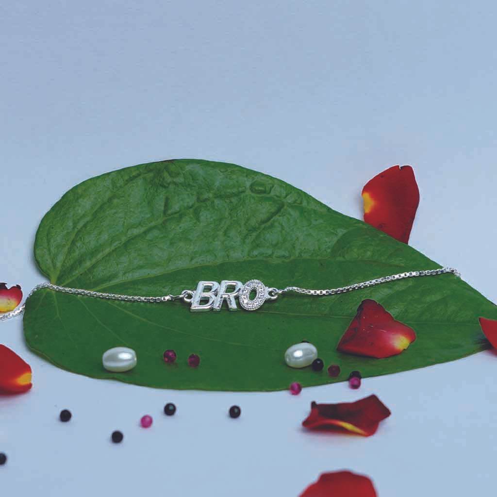 Bro Chain Rakhi - Mayuri Silver House