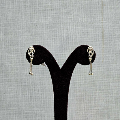 Scroll Charm Earrings