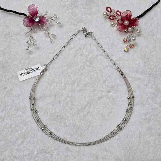 Silver Blossom Chain