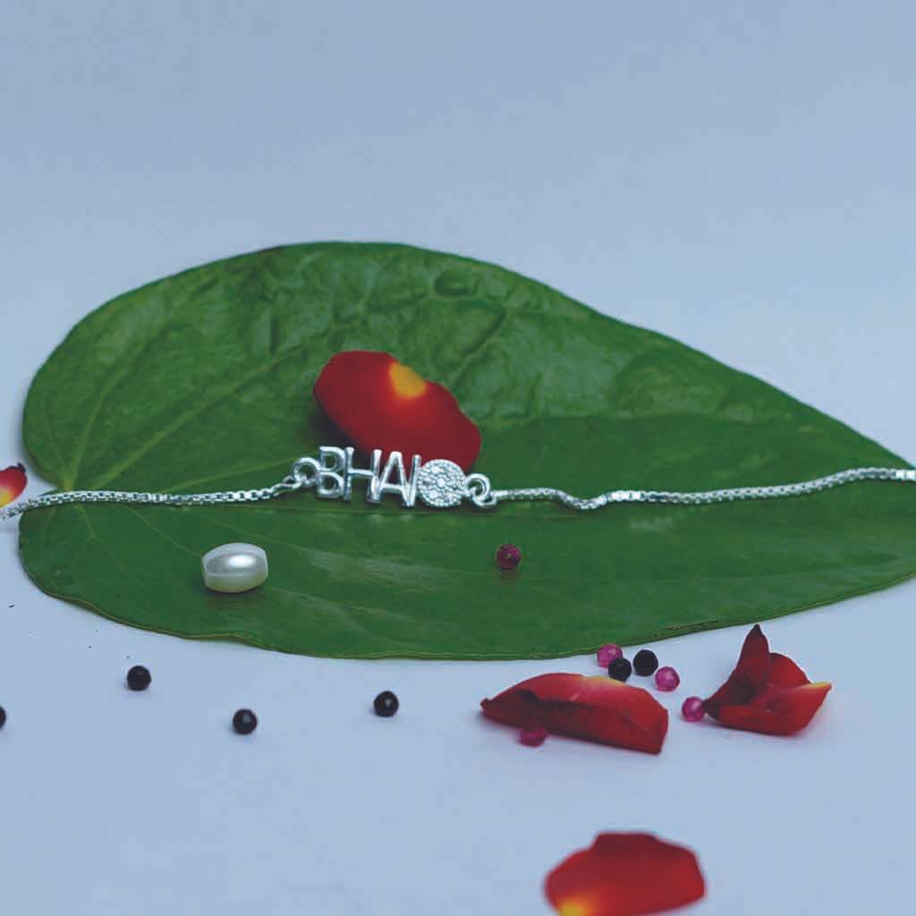 Bhai Chain Rakhi - Mayuri Silver House