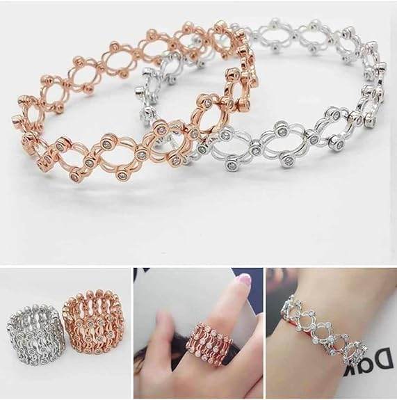 Ring Bracelet Convertible - Mayuri Silver House