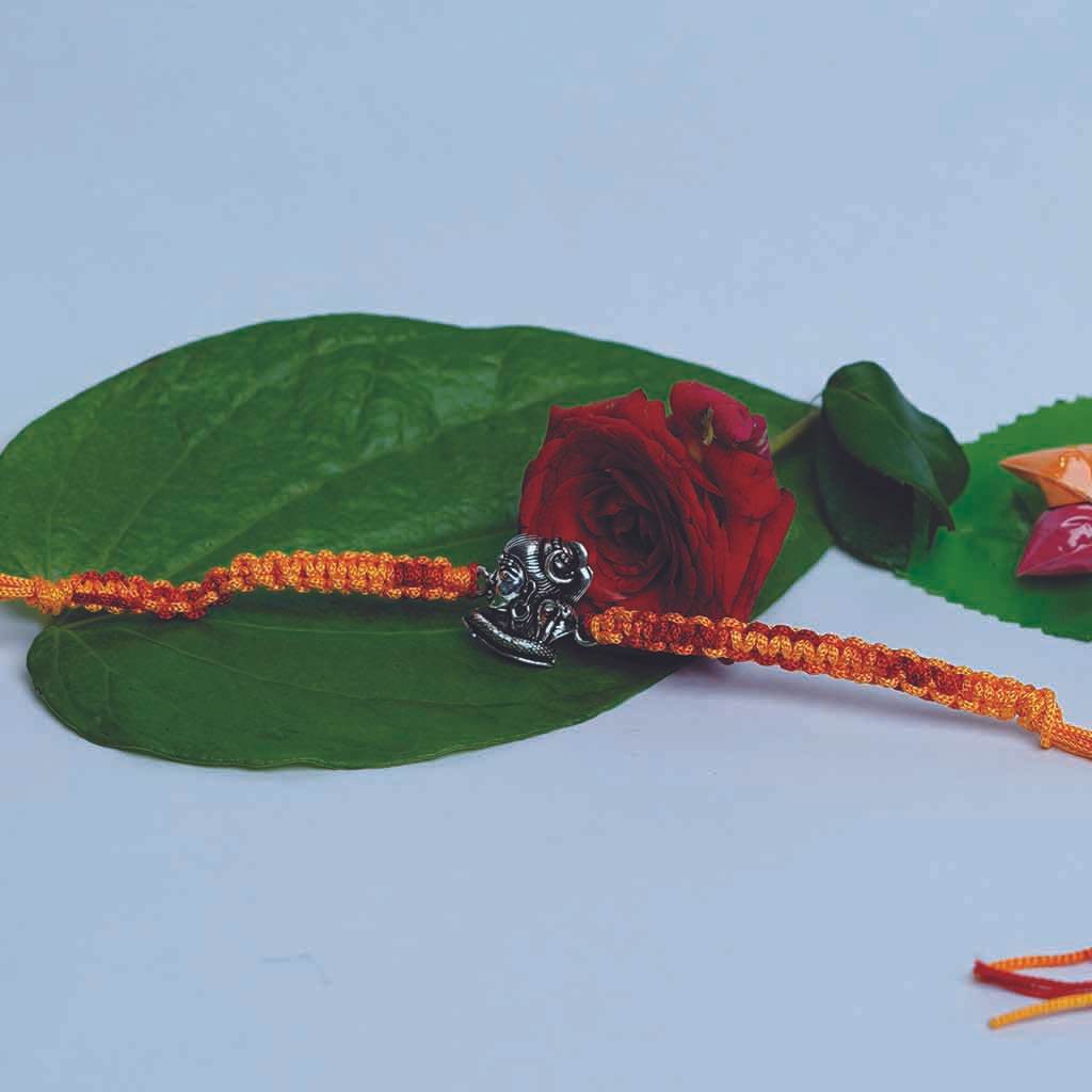 Lord Shiva Rakhi - Mayuri Silver House