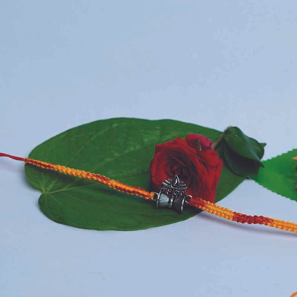 Mahakaal Damru Rakhi - Mayuri Silver House