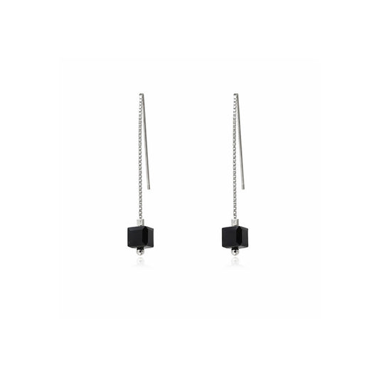 Black Axis Earrings