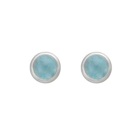 Celeste Round Studs