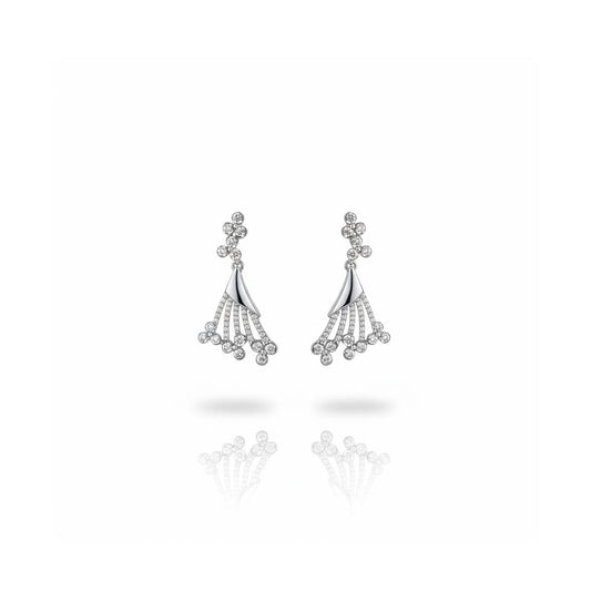 Classic Flower Drop Earrings