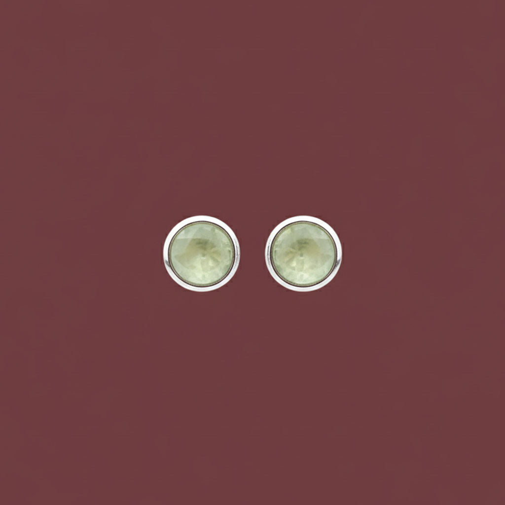 Emerald Aura Studs