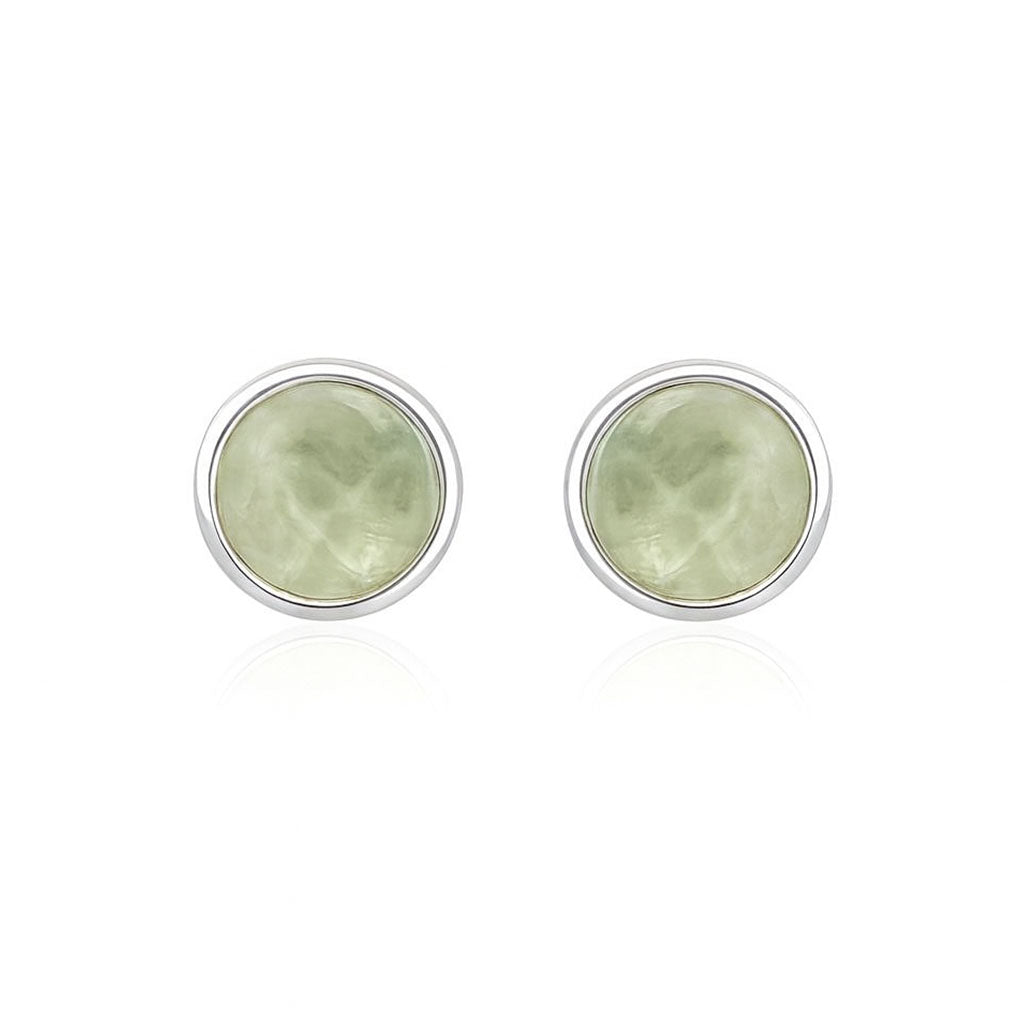 Emerald Aura Studs