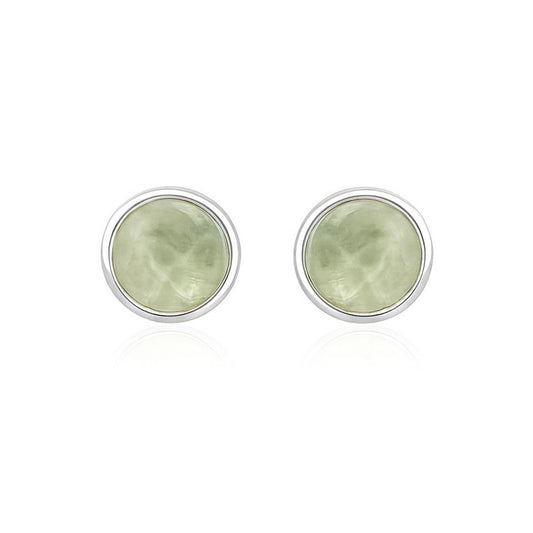 Emerald Aura Studs