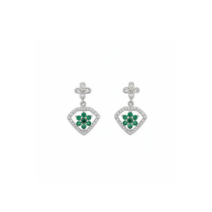 Emerald Dew Earrings