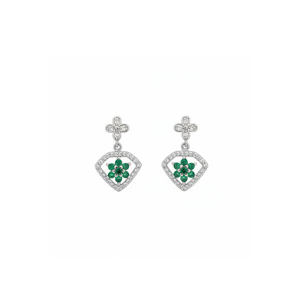 Emerald Dew Earrings