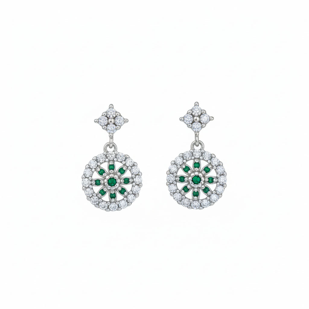 Emerald Mandala Drops