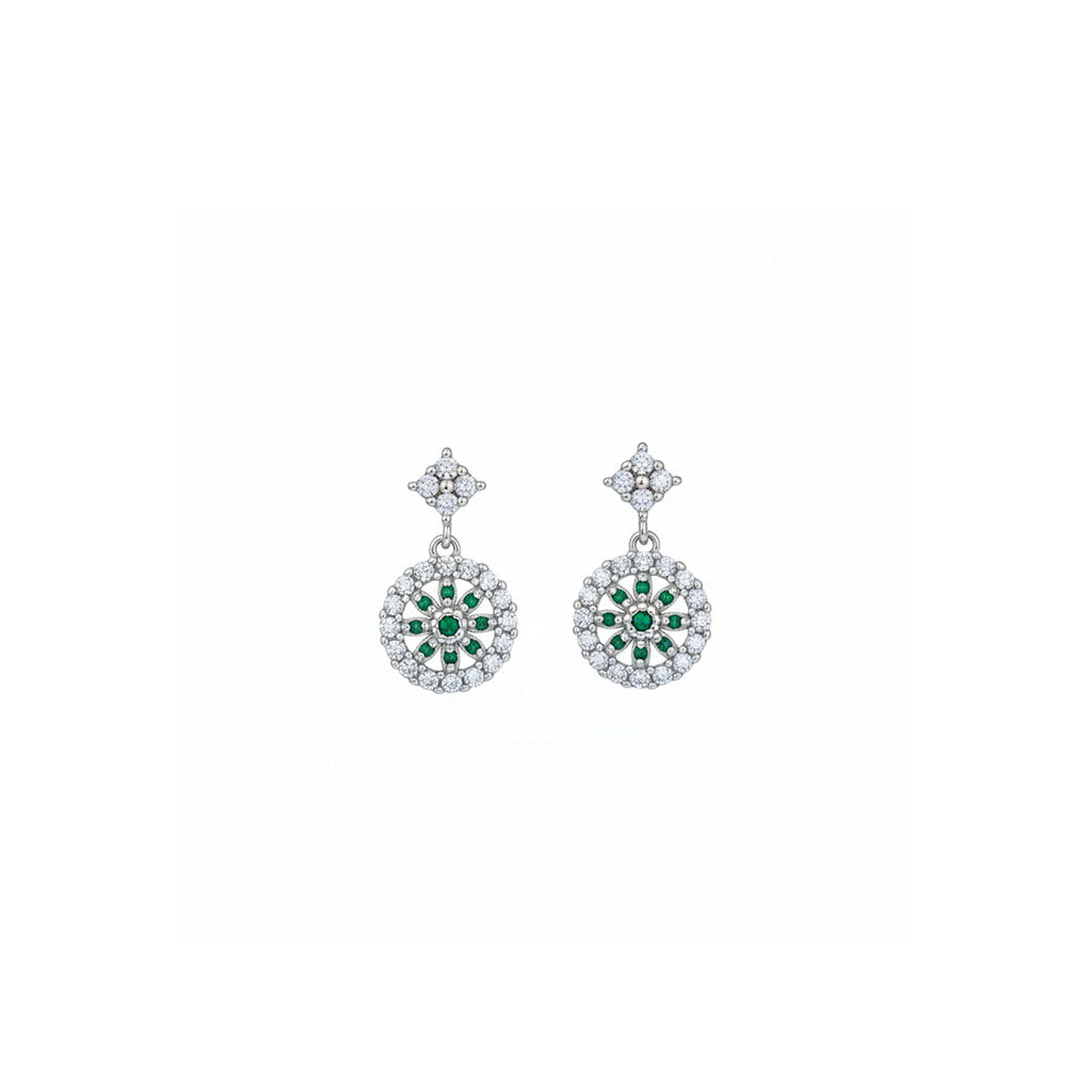 Emerald Mandala Drops