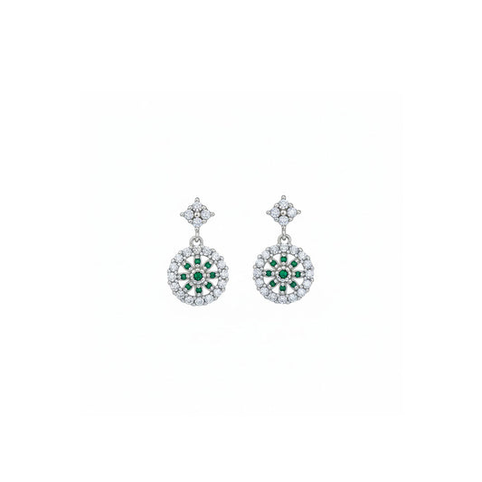 Emerald Mandala Drops