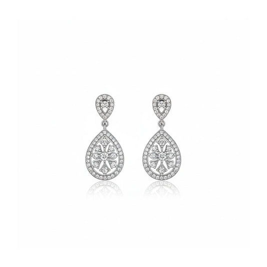 Flora Teardrop Earrings