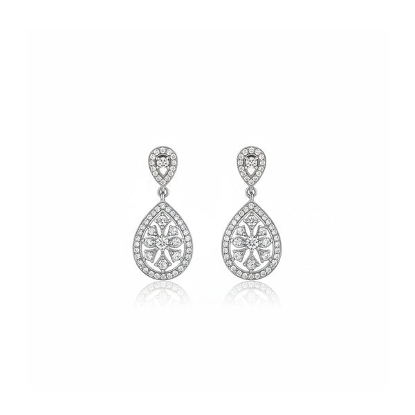 Flora Teardrop Earrings