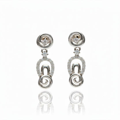 Infinity Swirl Earrings