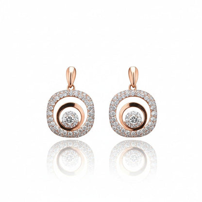 Rose Gold Heaven Earrings