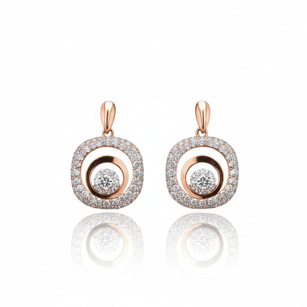 Rose Gold Heaven Earrings