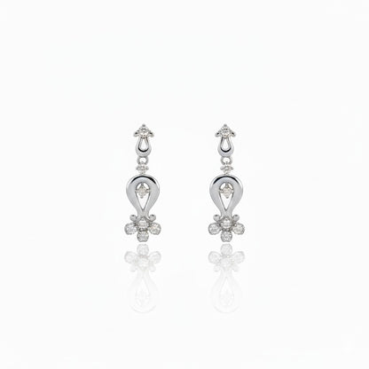 Sparkle Petal Danglers