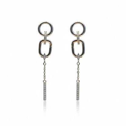 Orbit Chain Earrings