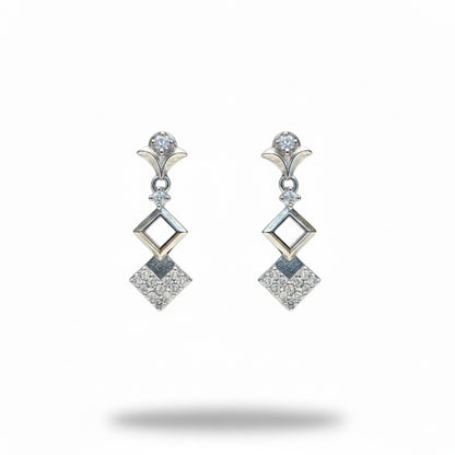 Diva Square Earrings