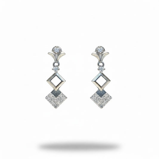 Diva Square Earrings
