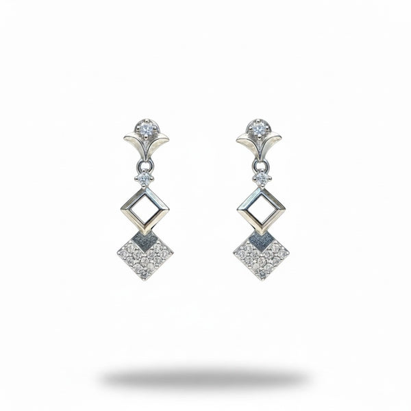 Diva Square Earrings